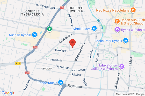 Administracja os. Slawików, Dworek, Raciborska
