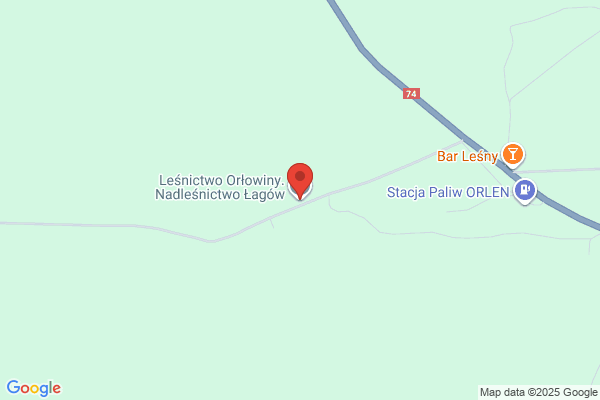 Lesnictwo Orlowiny. Nadlesnictwo Lagów