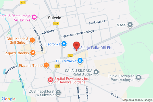 Polski Koncern Naftowy Orlen SA. Stacja paliw