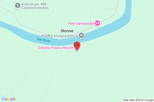 Zielona Polana. Pole namiotowo - kempingowe. Krey H.