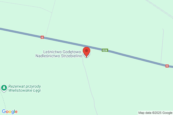 Lesnictwo Godetowo. Nadlesnictwo Strzebielino
