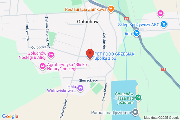 Grzesiak Zofia. Sprzedaz pasz i art. do produkcji rolnej