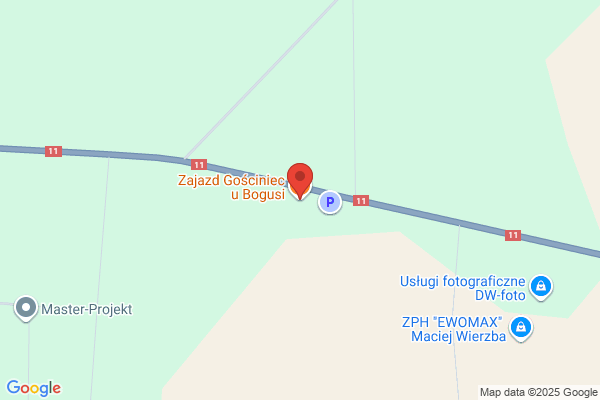 U Bogusi. Zajazd