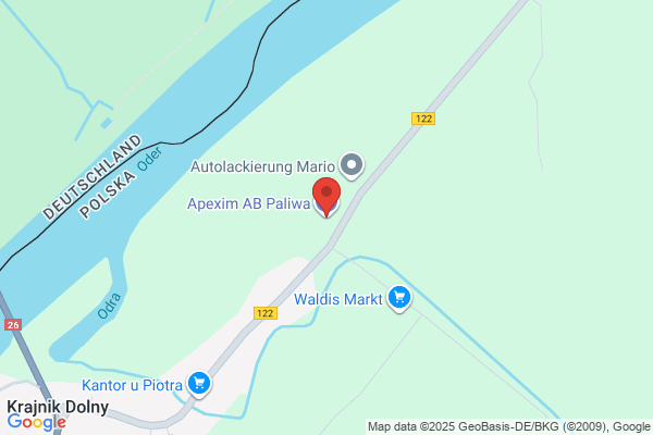 Apexim AB. Stacja paliw. Baranowski A.