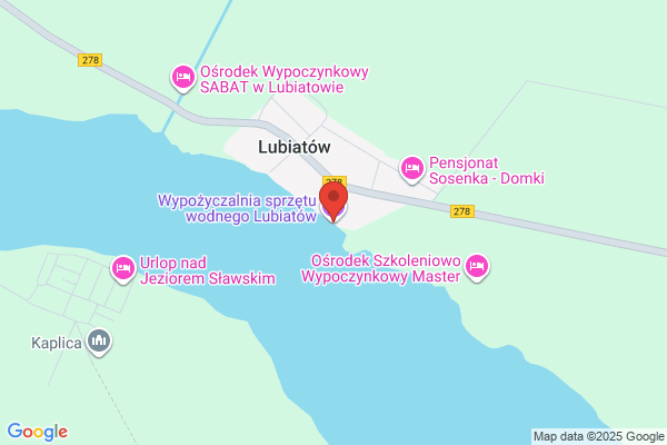 Glab Slawomir. Wypozyczalnia sprzetu wodnego i turstycznego