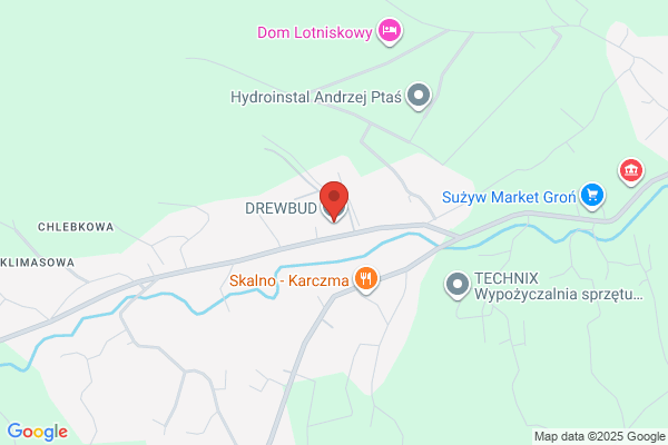 Drewbud. Drzewne artykuly, wiezba dachowa. Wróbel W.