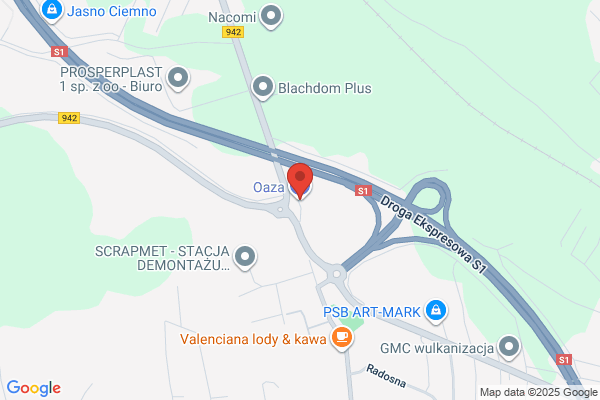 Oaza. Stacja paliw
