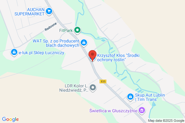 Klos. Artykuly ogrodnicze, srodki ochrony roslin, nasiona