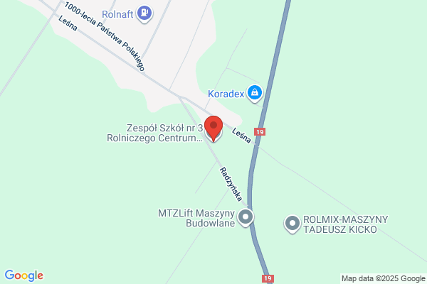 Zespól Szkól nr 3. Rolnicze Centrum Ksztalcenia Ustawicznego im. S. Staszica