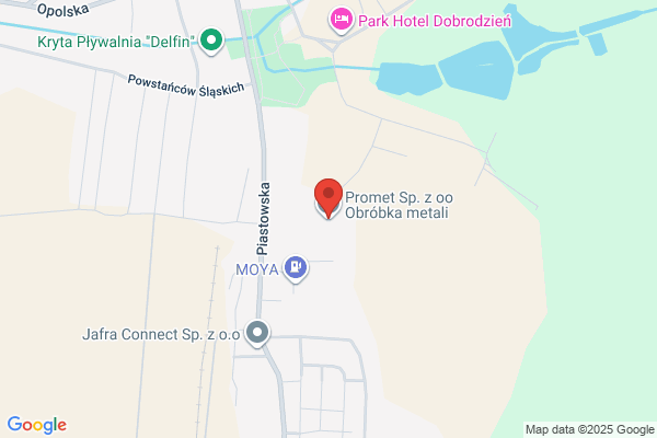 Pro-Met. Sp. z o.o. Ciecie laserem blach, obróbka metali