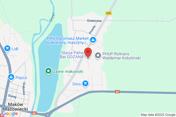 Gozana. S.j. Stacja paliw. Godlewski W., Zakrzewski J., Napiórkowski R.