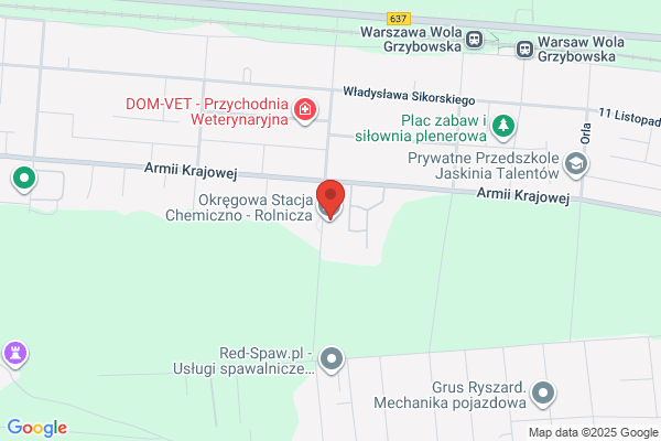 Panstwowa Inspekcja Ochrony Roslin i Nasiennictwa. Wojewódzki Inspektorat w Warszawie. Oddzial terenowy