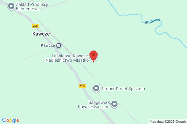 Lesnictwo Kawcze. Nadlesnictwo Miastko
