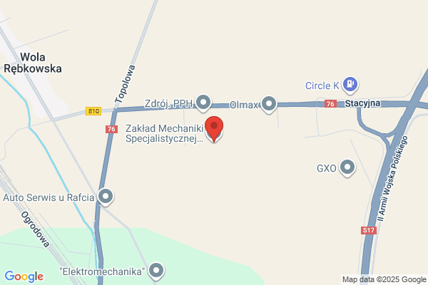ZMS. Zaklad mechaniki specjalistycznej. Naprawy cystern, cementonaczep. Mucha A., mgr inz.
