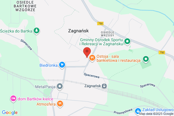 Urzad Pocztowy Zagnansk. Oddzial