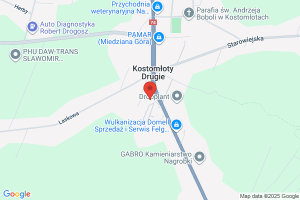 Zacheta. Sklad budowlany. Gruszka A.