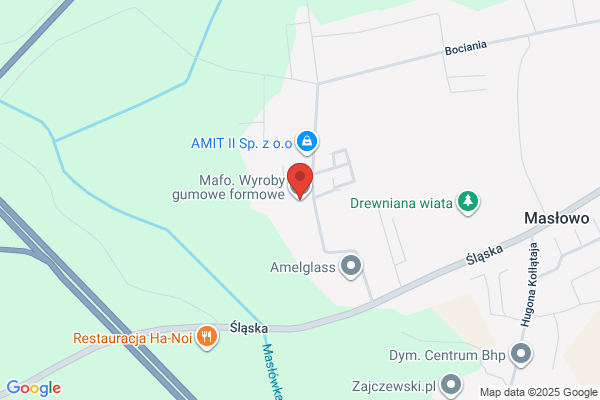 Mafo. PPH. Producent wyrobów gumowych i uszczelnien technicznych. Formanowicz M.
