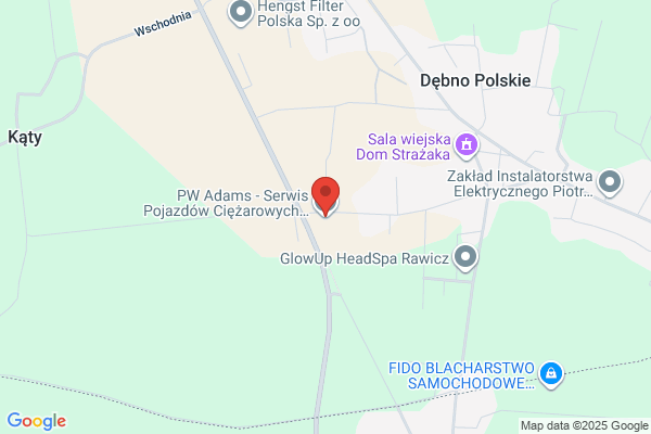 Adams. PW. Sprzedaz czesci do pojazdów ciezarowych, naprawa