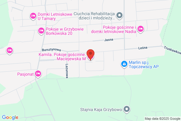Gajak Kamila. Pokoje goscinne