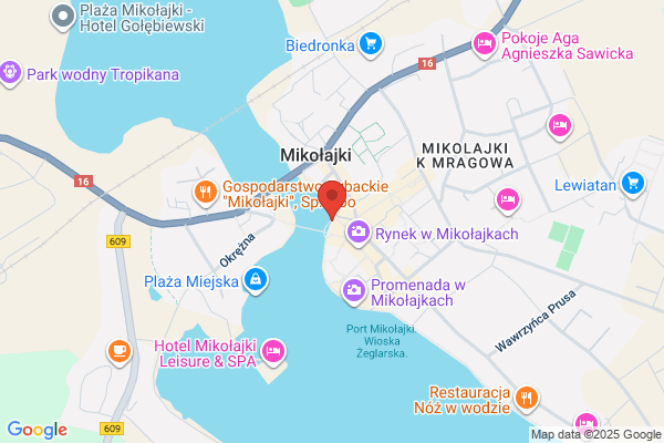 Zegluga Pasazerska Mikolajki. Robert Sliwinski