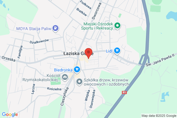 PKO Bank Polski SA. Oddzial 1 w Laziskach Górnych