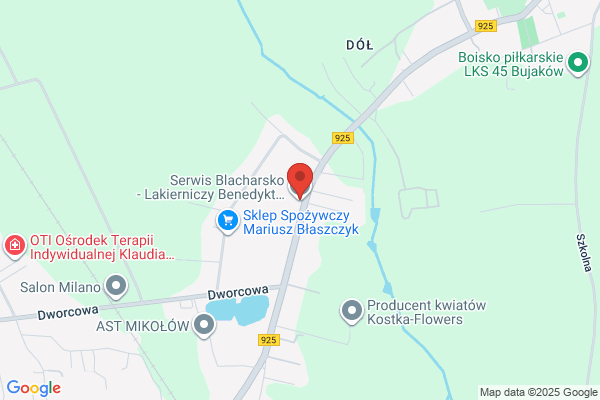 Wojtyczka Benedykt. Blacharstwo i lakiernictwo samochodowe
