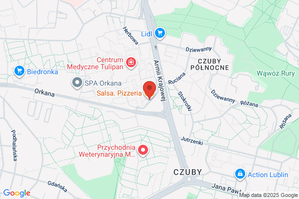 Salsa. Pizzeria