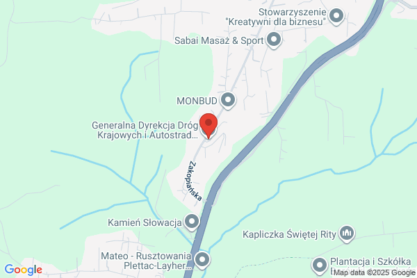Generalna Dyrekcja Dróg Krajowych i Autostrad. Baza materialowo - sprzetowa