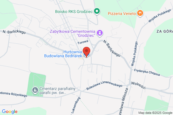 Bedan. FHU. Sklep z materialami budowlanymi. Bednarek H.