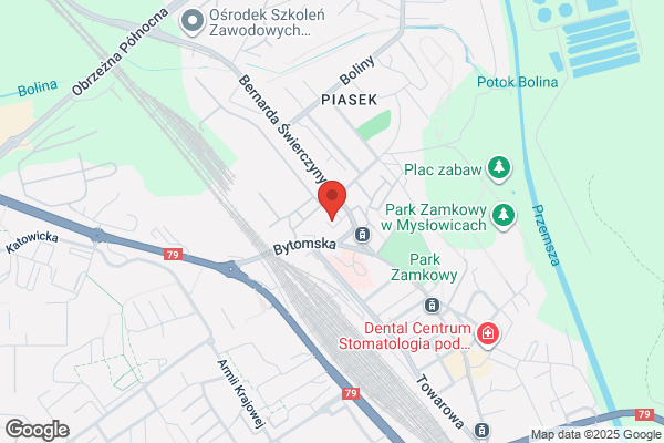 Przychodnia Miedzyzakladowa przy KWK Myslowice Górniczego Zespolu Lecznictwa Ambulatoryjnego0 32 222 22 21 wew.: 53 18adres:
