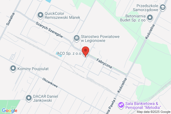 ACO. Elementy budowlane