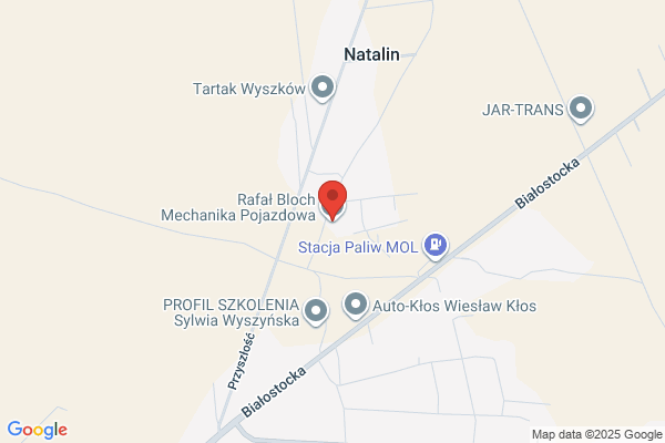 Natalia. Mechanika pojazdowa