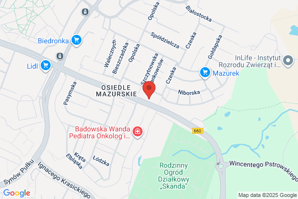 Kanabrodzka Marianna. Salon fryzjerski