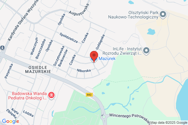 Mazurek - sieć sklepów w Olsztynie