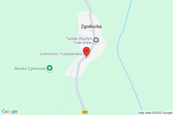Lesnictwo Trzesawisko. Nadlesnictwo Jedwabno
