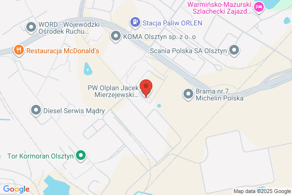 Olplan- plandeki olsztyn