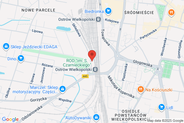 Trapez SC. Sklad opalu