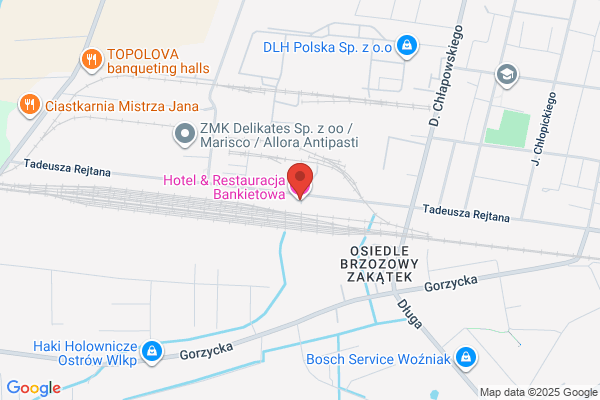 Bankietowa. Restauracja
