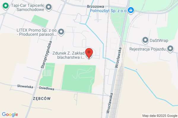 Zdunek Zdzislaw. Zaklad blacharstwa i lakiernictwa pojazdowego