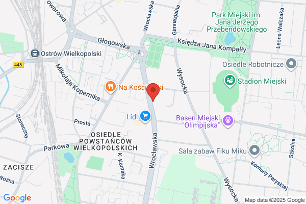Hurtownia spozywcza Okregowej Spóldzielni Mleczarskiej