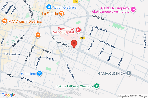Pieniak Alina. Salon fryzjerski
