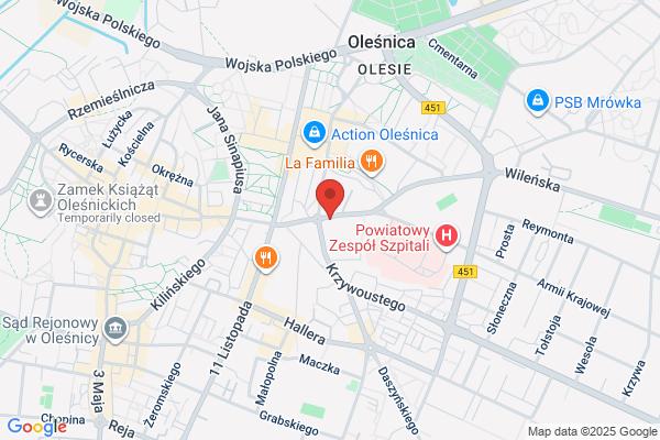 EnergiaPro Grupa Tauron SA. Oddzial we Wroclawiu. Rejon Dystrybucji Olesnica