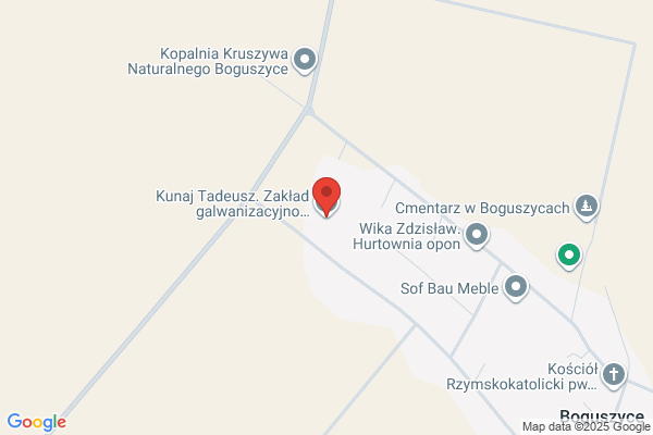 Kunaj Tadeusz. Zaklad galwanizacyjno - slusarski