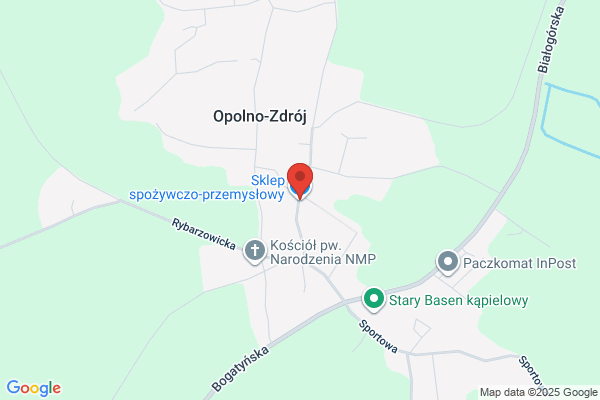 Cyprys. Sklep spozywczo - przemyslowy