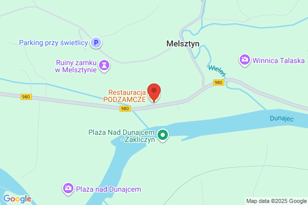 Podzamcze. Restauracja