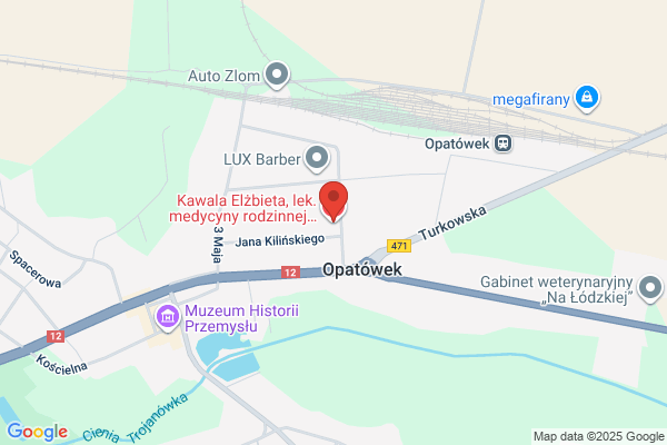 Albert Janusz, lek. medycyny pracy. Gabinet