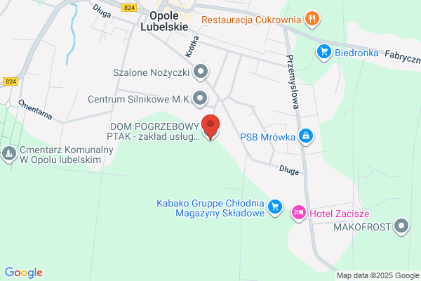 Znicz. Administrowanie cmentarza, uslugi pogrzebowe