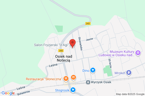 Agnieszka. Salon fryzjerski. Kucia A.