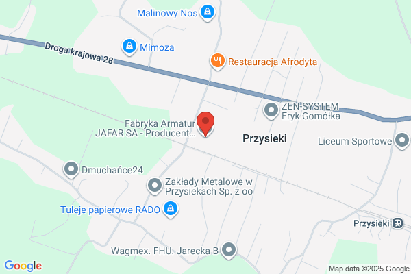 Jafar SA. Producent armatury do wody, scieków i gazu
