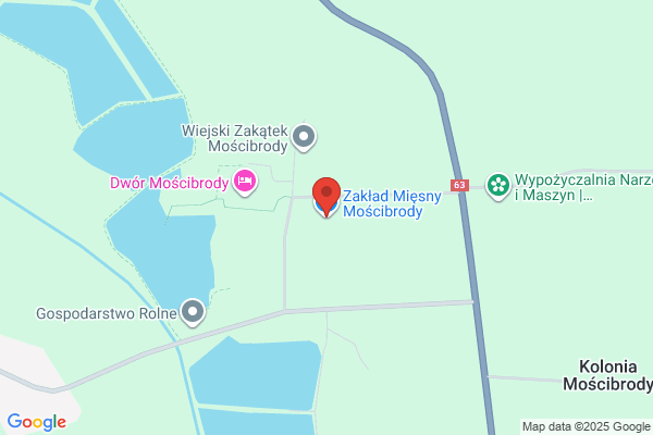 Sklep firmowy Zakladu Miesnego Moscibrody. Sp. z o.o.